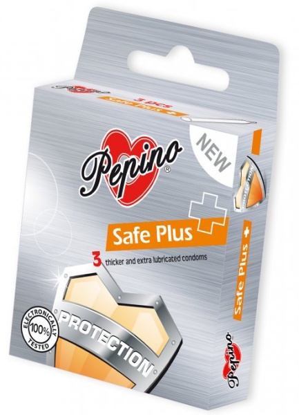 Kondom Pepino SAFE PLUS 3 ks