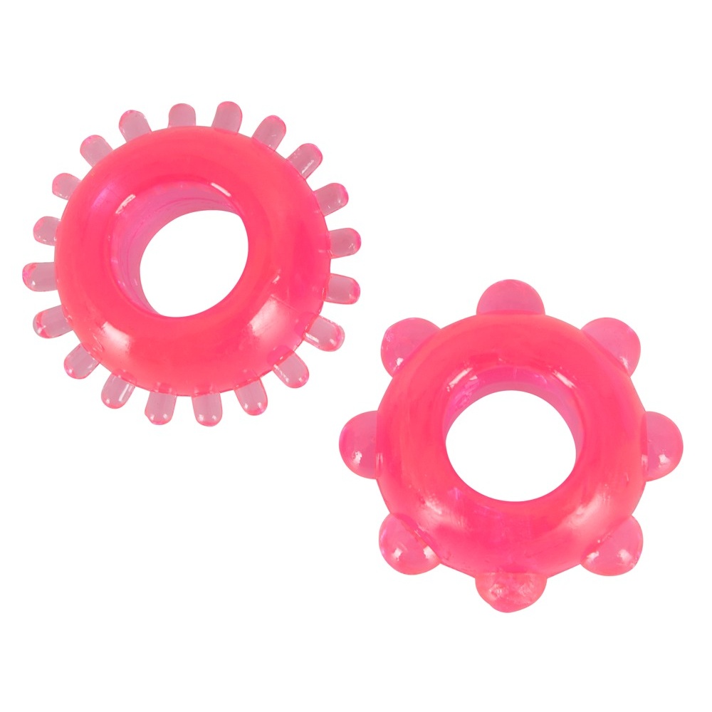 You2Toys Kroužky na penis růžová DUO SADA 2ks