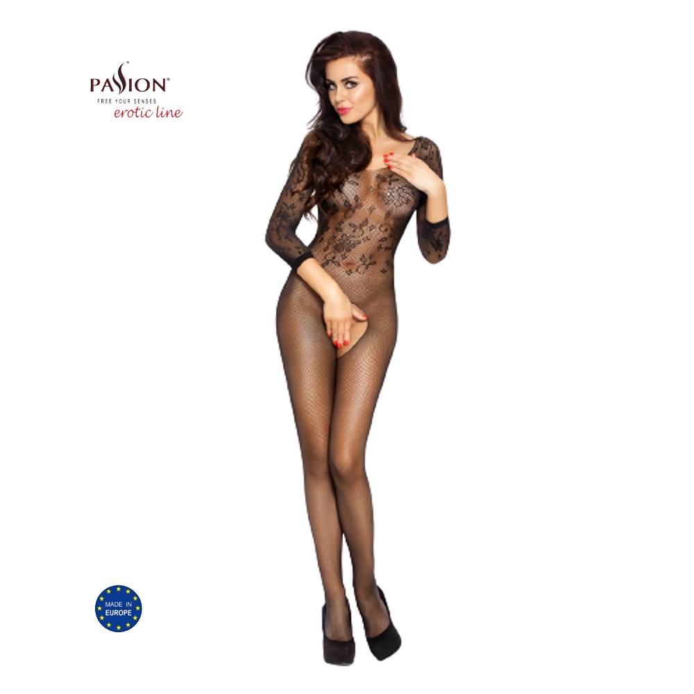 Catsuit PASSION BS007 černý S-L