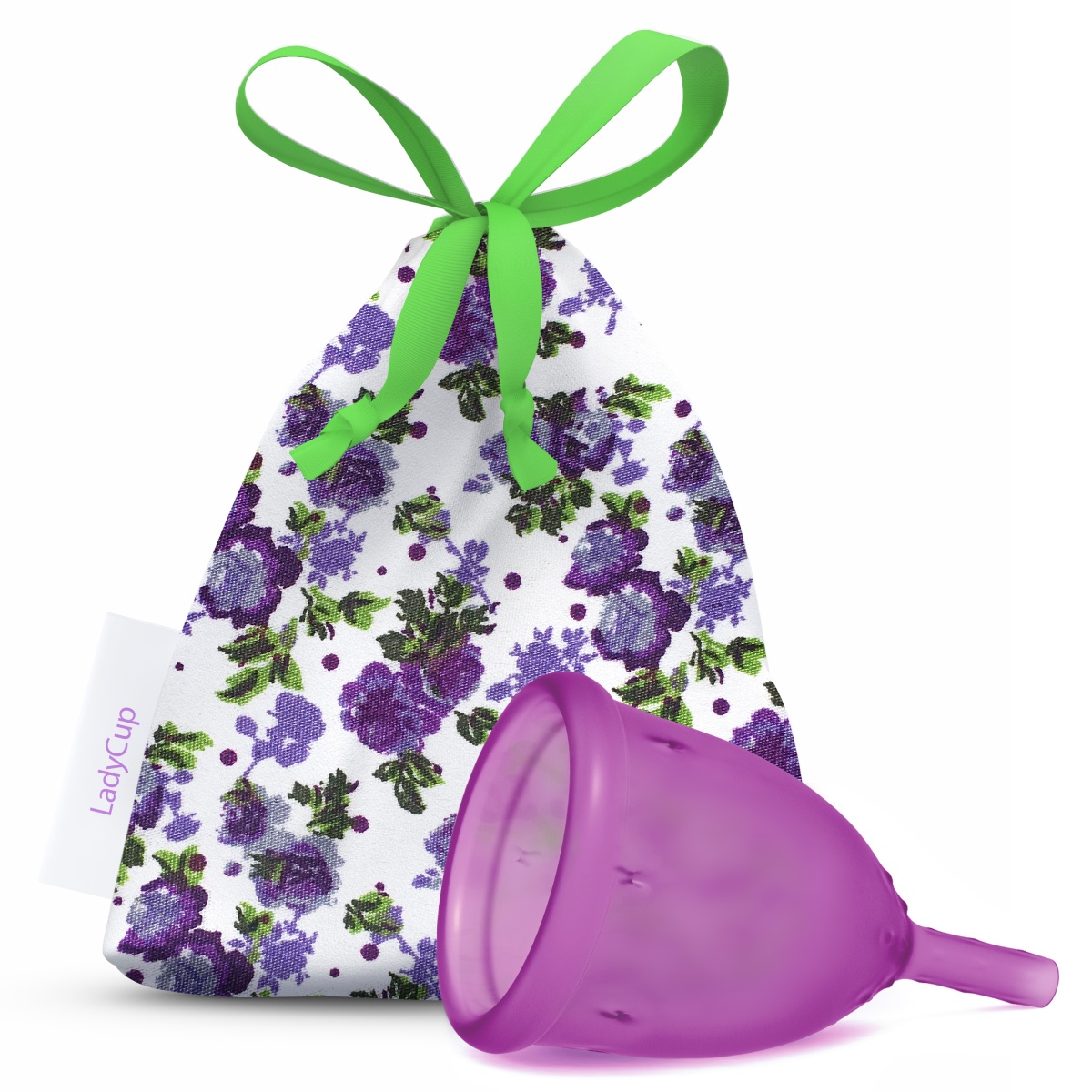 Menstruační kalíšek LadyCup LUX letní švestka vel. L Menstruační kalíšek LadyCup LUX letní švestka vel. L