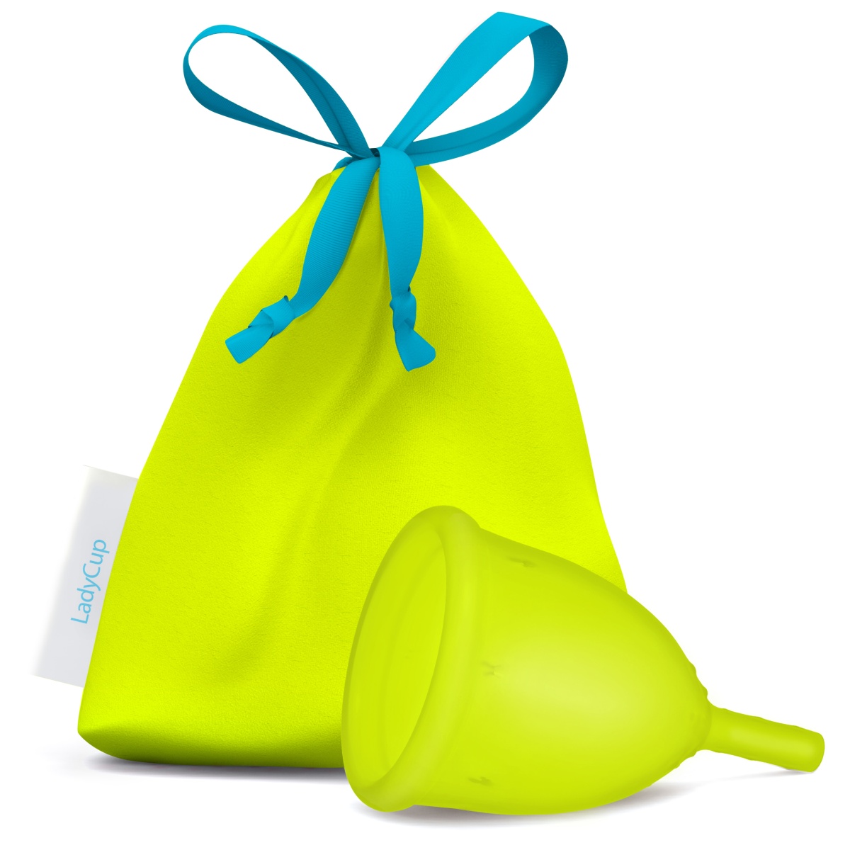 Menstruační kalíšek LadyCup LUX neonový vel. S