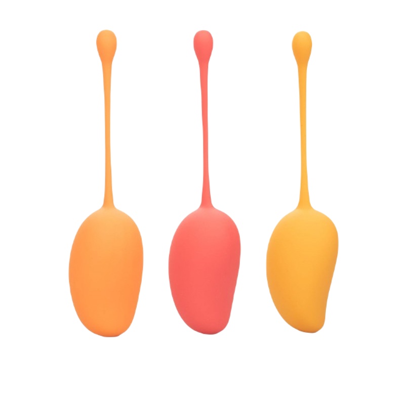 Vaginální činky CalExotic MANGO SQUEEZE RELAX set Vaginální činky CalExotic MANGO SQUEEZE RELAX set