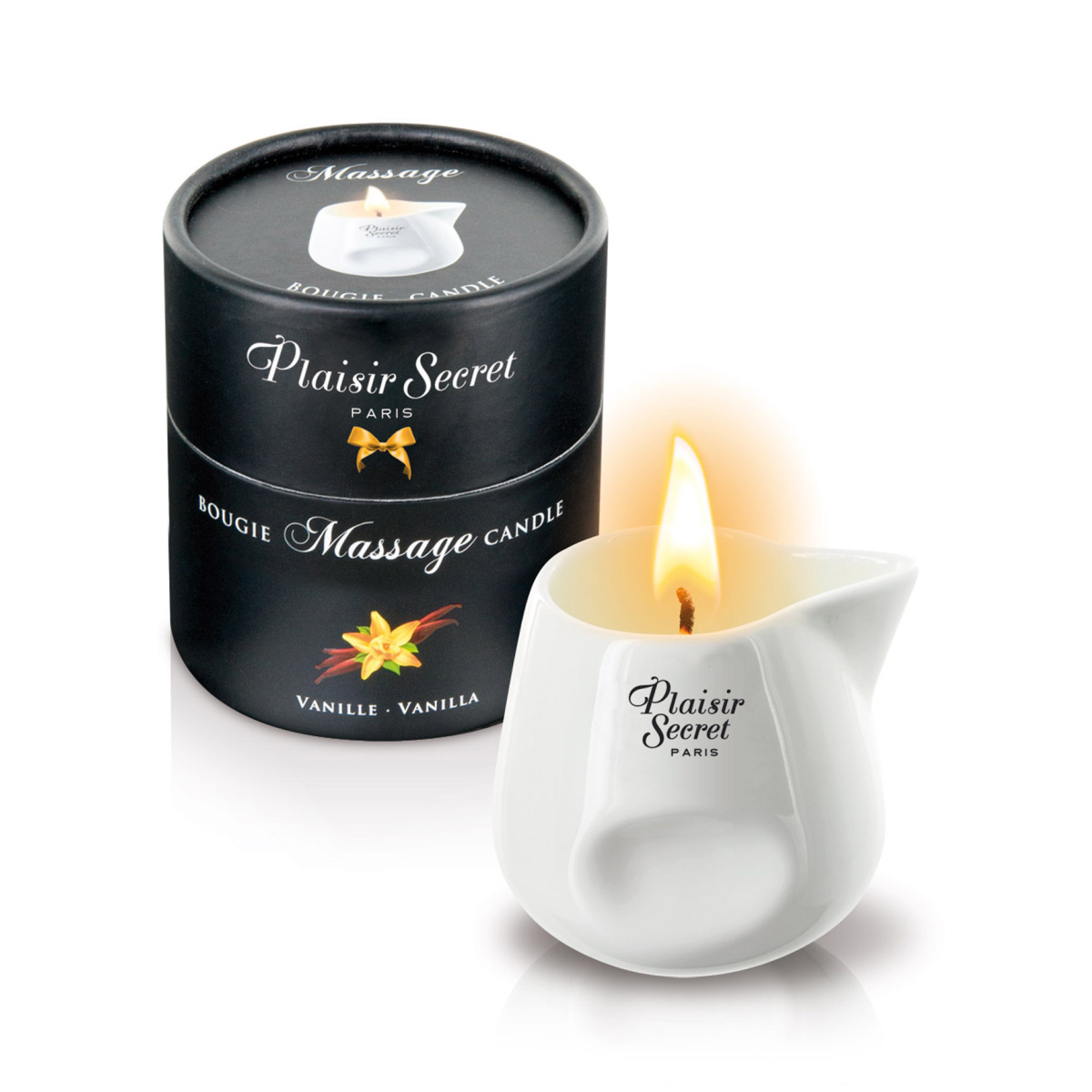 Plaisirs Secrets Massage Candle Vanilla 80ml Plaisirs Secrets Massage Candle Vanilla 80ml