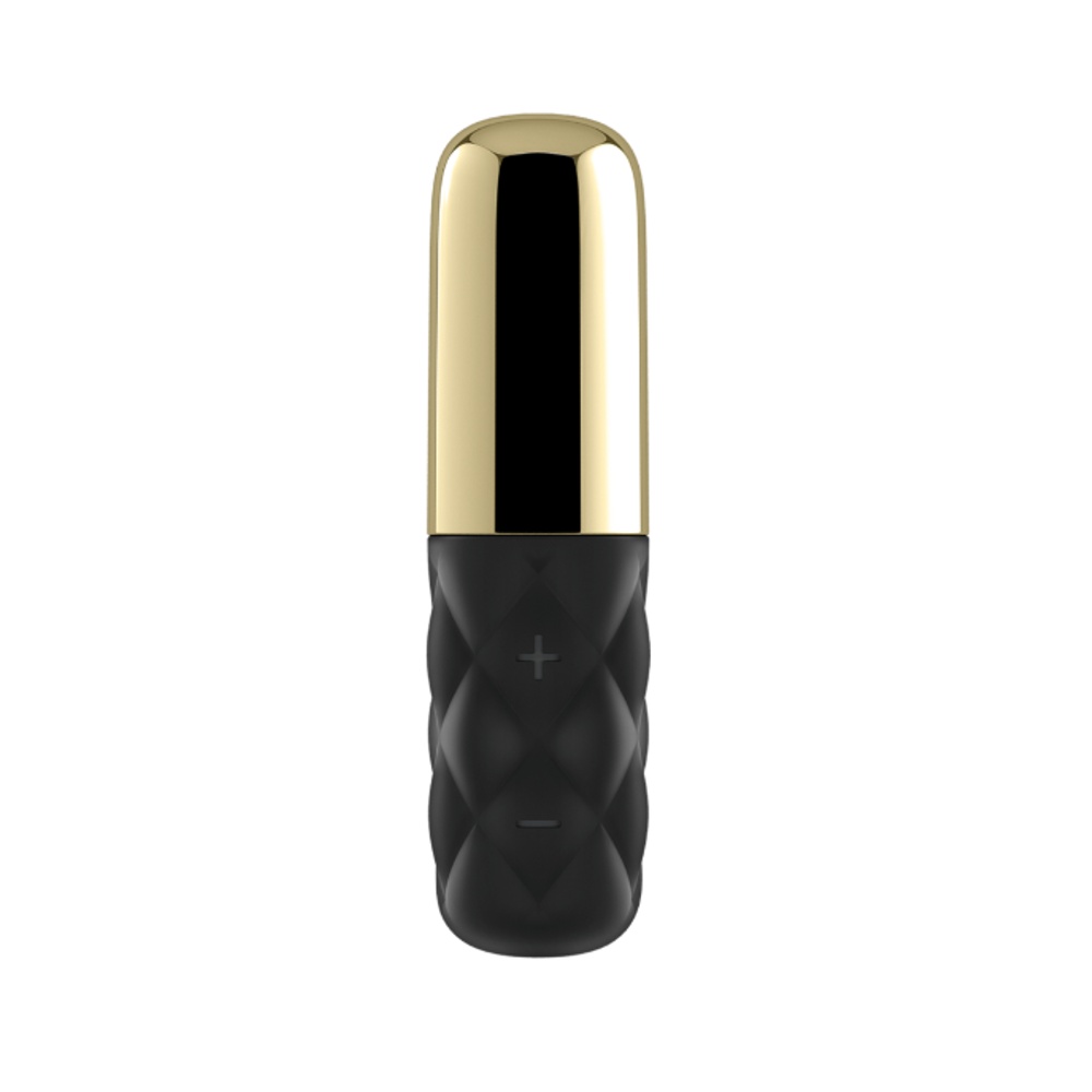Vibrátor SATISFYER MINI LOVELY HONEY zlatý