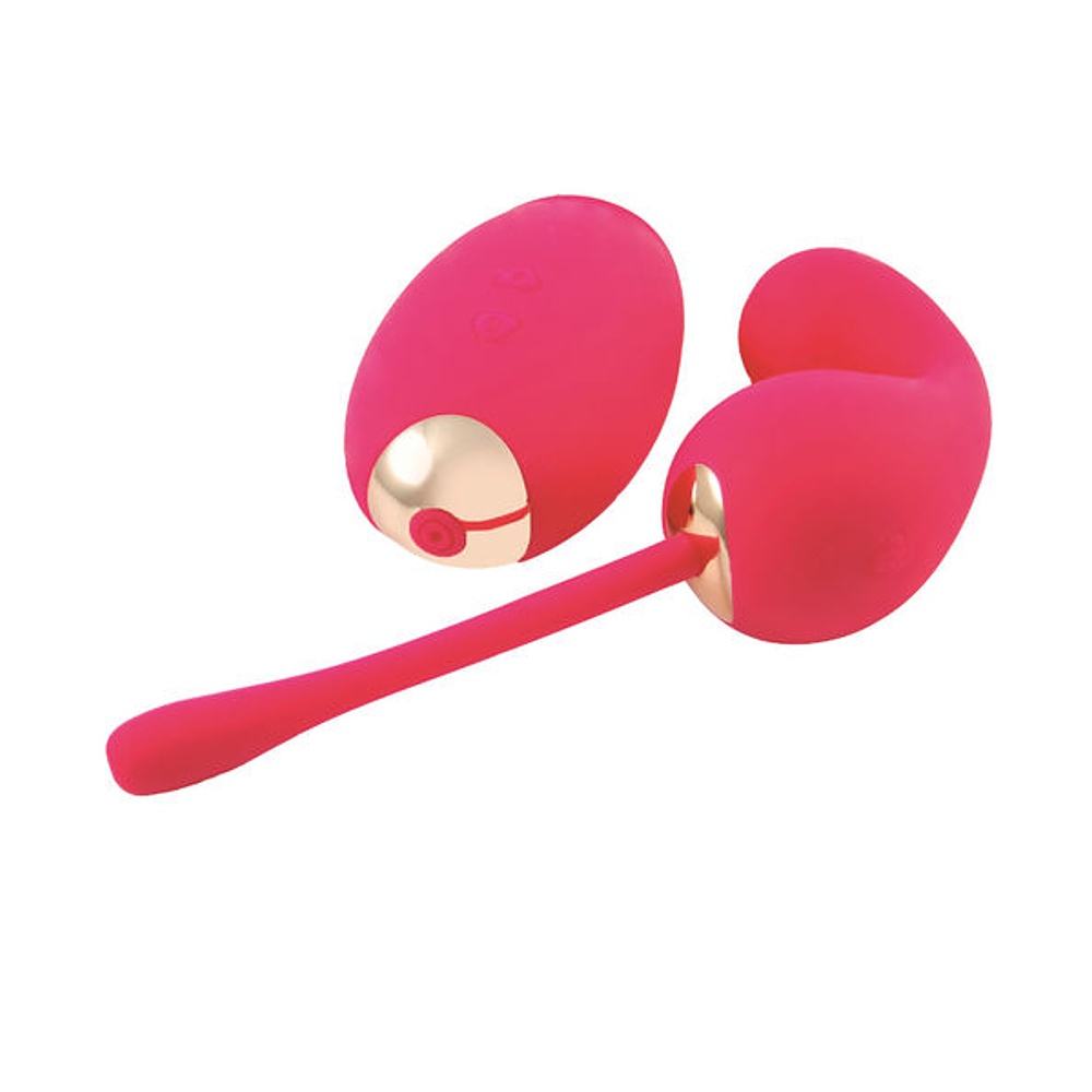 Vibrační vajíčko se stimulátorem klitorisu Treasure IOWA pink Vibrační vajíčko se stimulátorem klitorisu Treasure IOWA pink