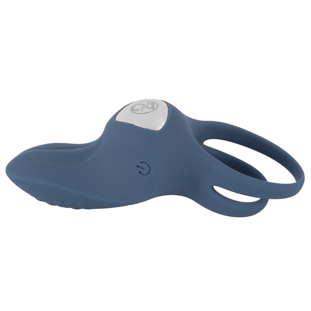 Kroužek na penis You2Toys Vibrating Double Ring blue