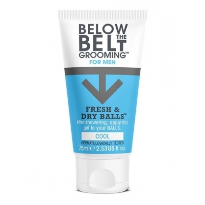Gel podpásový pro muže Below the Belt Grooming Cool gel 75 ml