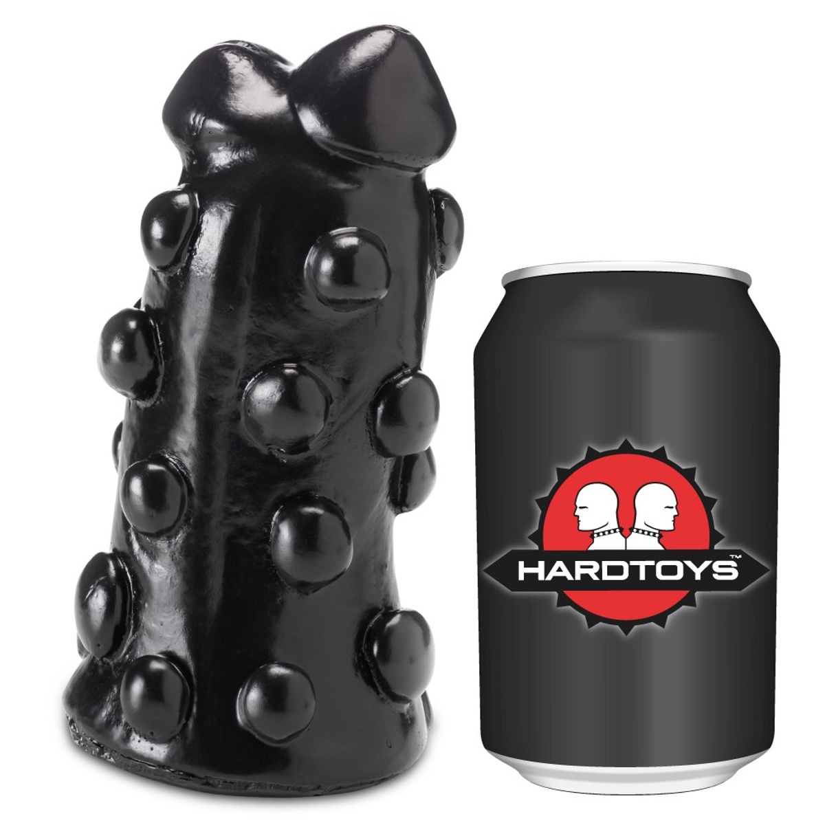 Dildo HARDTOYS BUBBLE black