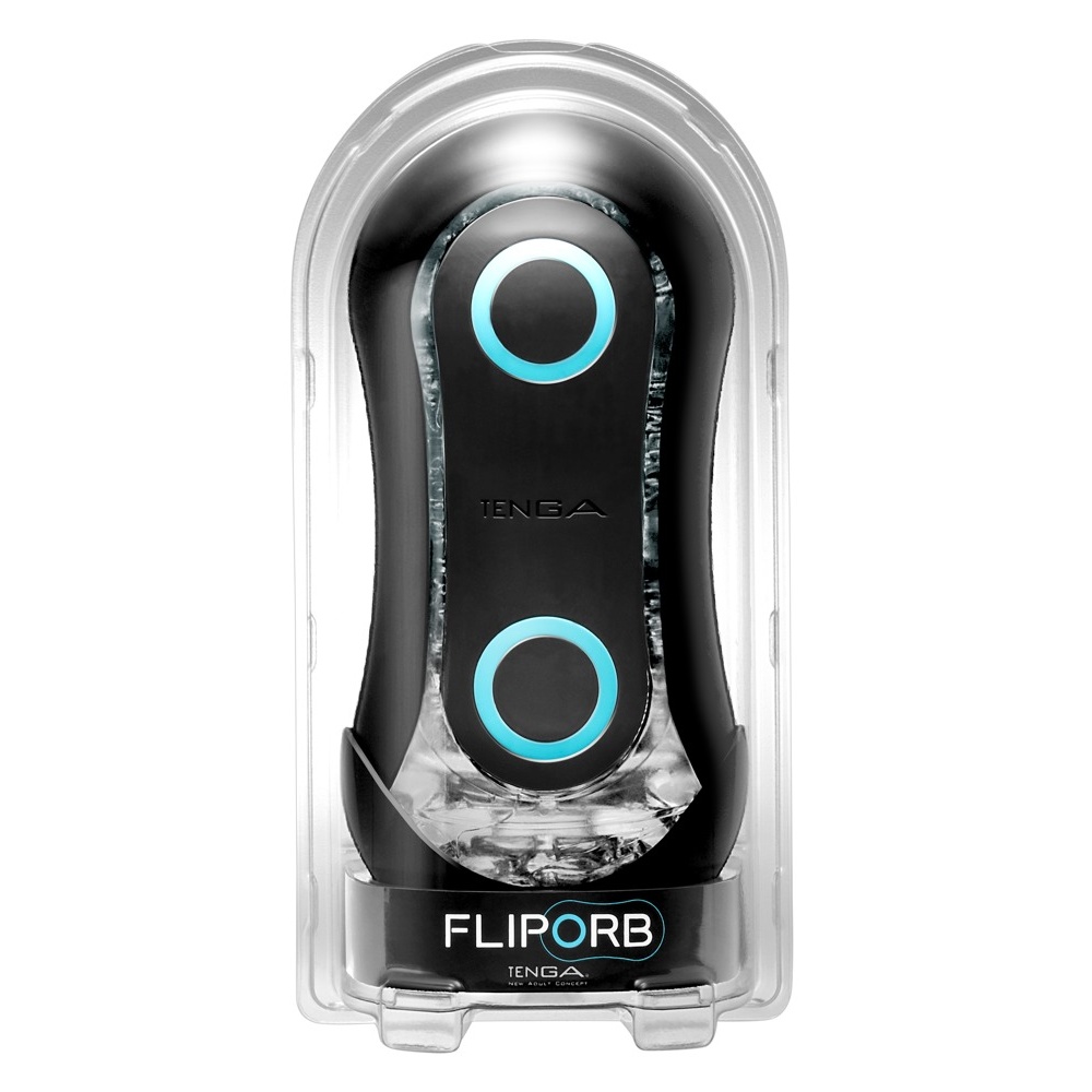 Masturbátor TENGA Flip Orb Strong modrý Masturbátor TENGA Flip Orb Strong modrý