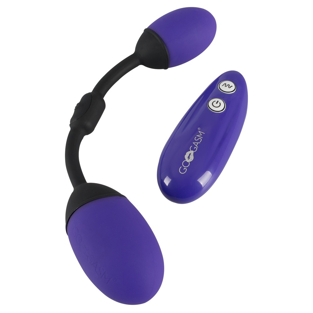 Vibrační vajíčko GoGasm Vibrating Pussy & Ass Balls s ovladačem Vibrační vajíčko GoGasm Vibrating Pussy & Ass Balls s ovladačem