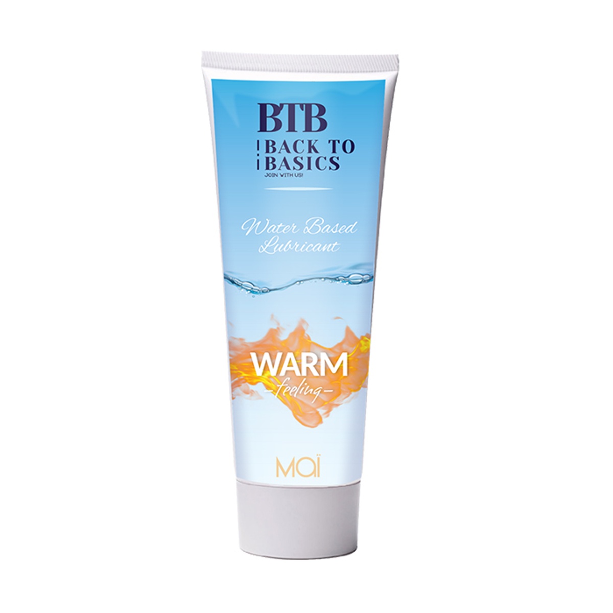 Lubrikační gel MAI BTB Warm feeling 75 ml