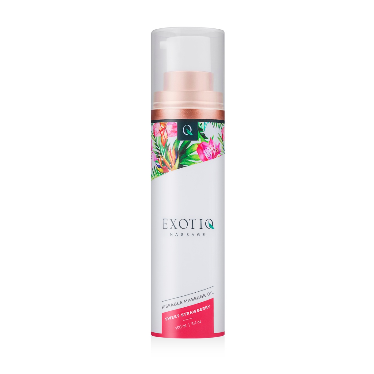 Olej masážní Exotiq Massage Oil SWEET STRAWBERRY 100 ml Olej masážní Exotiq Massage Oil SWEET STRAWBERRY 100 ml