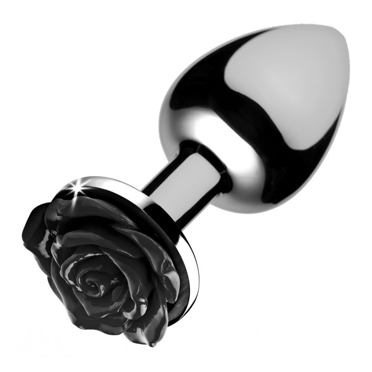 Kolík anální Booty Sparks Black Rose PLUG small