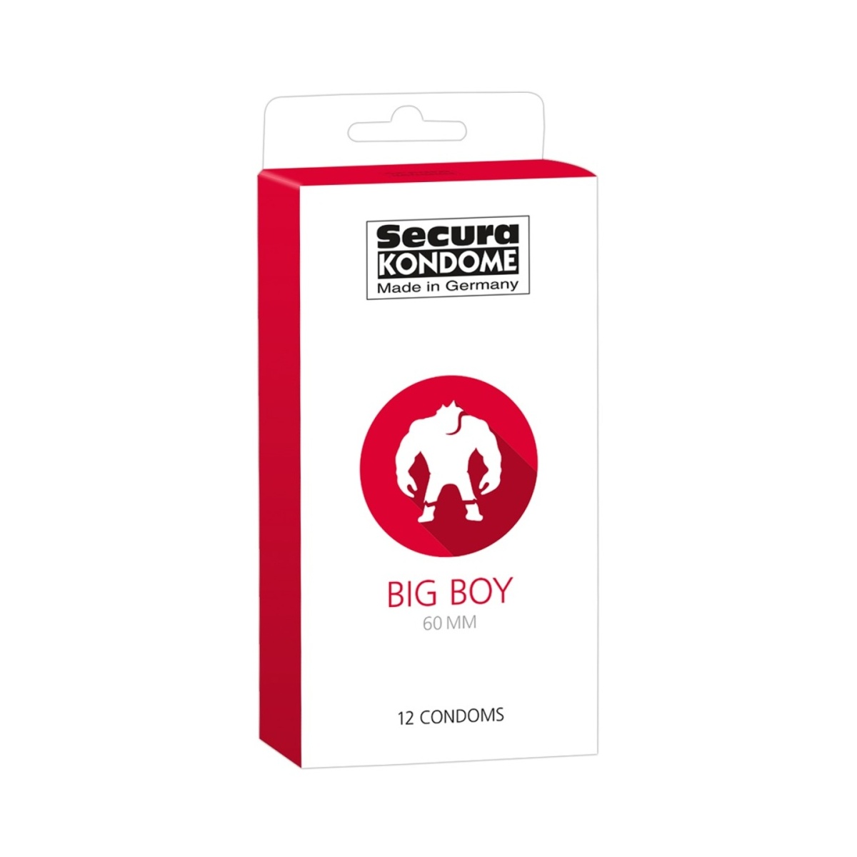 Kondom Secura BIG BOY 60 mm 12 ks