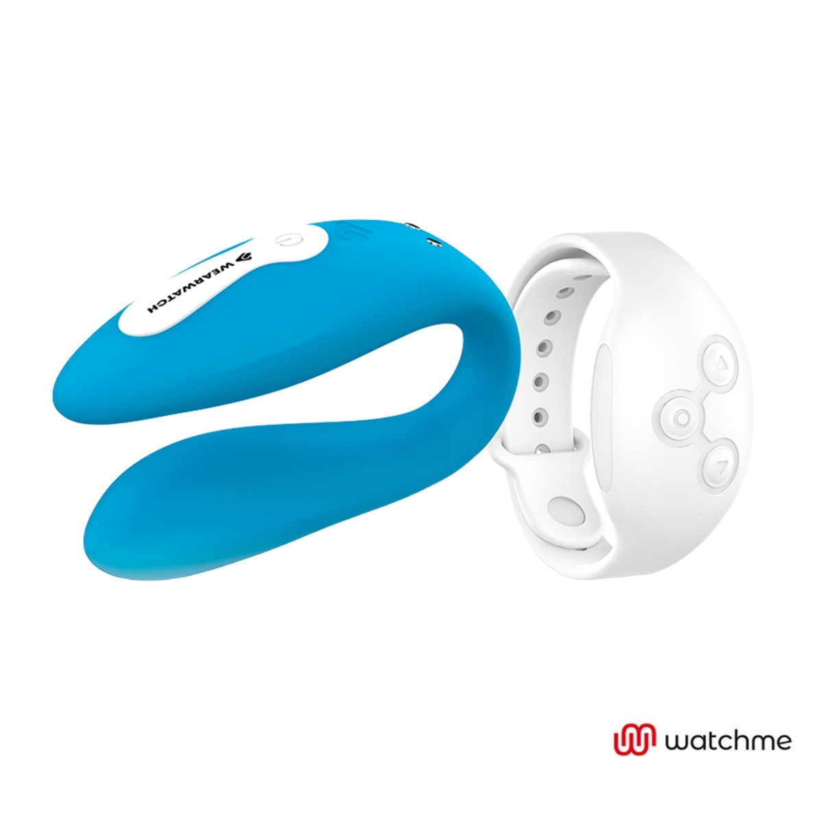 Vibrátor WEARWATCH Dual Pleasure Watchme Technology blue-white