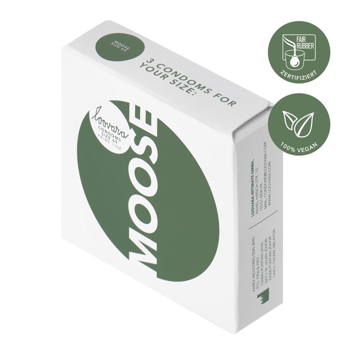 Kondom Loovara MOOSE 69 mm 3 ks