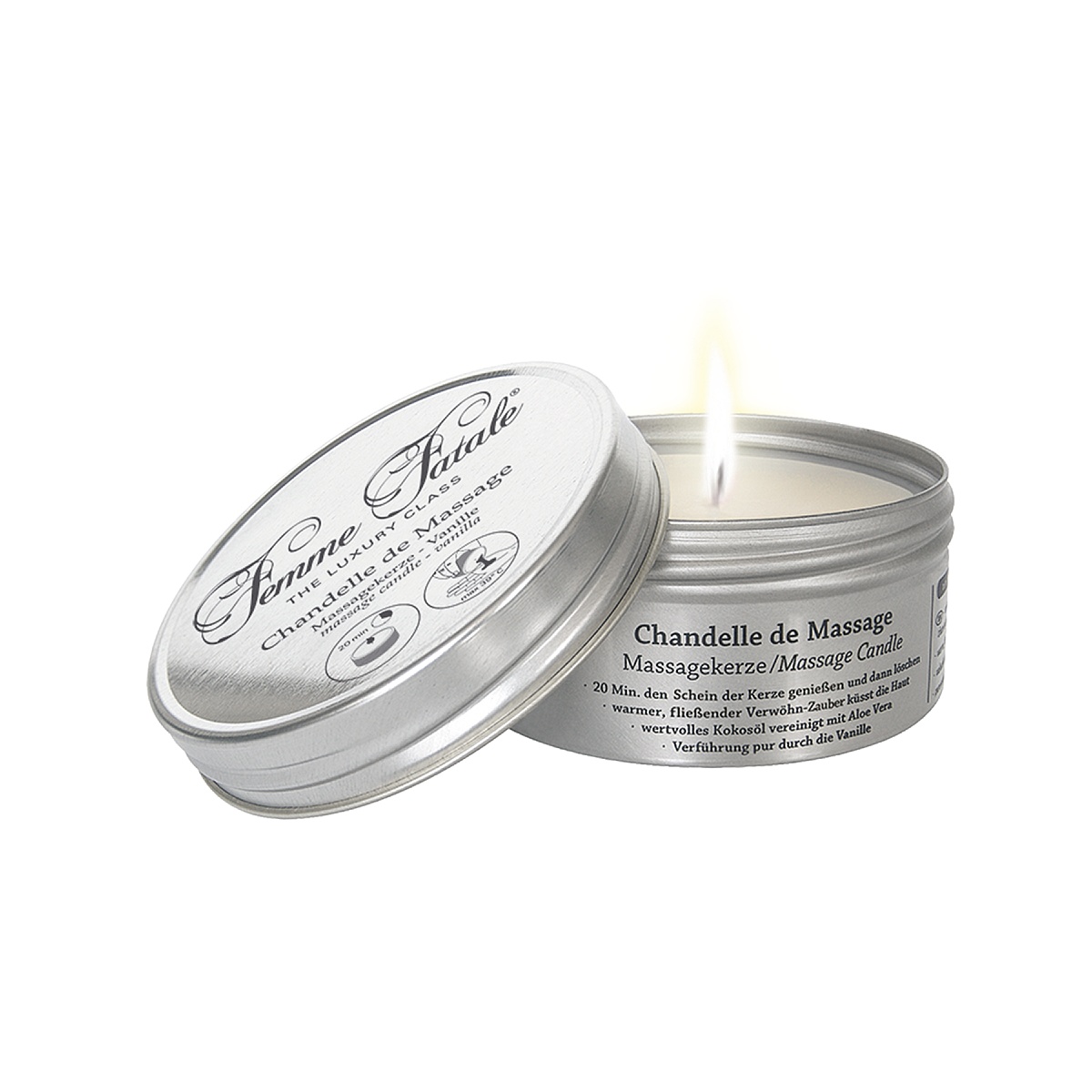Svíčka masážní JoyDivision Femme Fatale Chandelle de Massage 125 ml