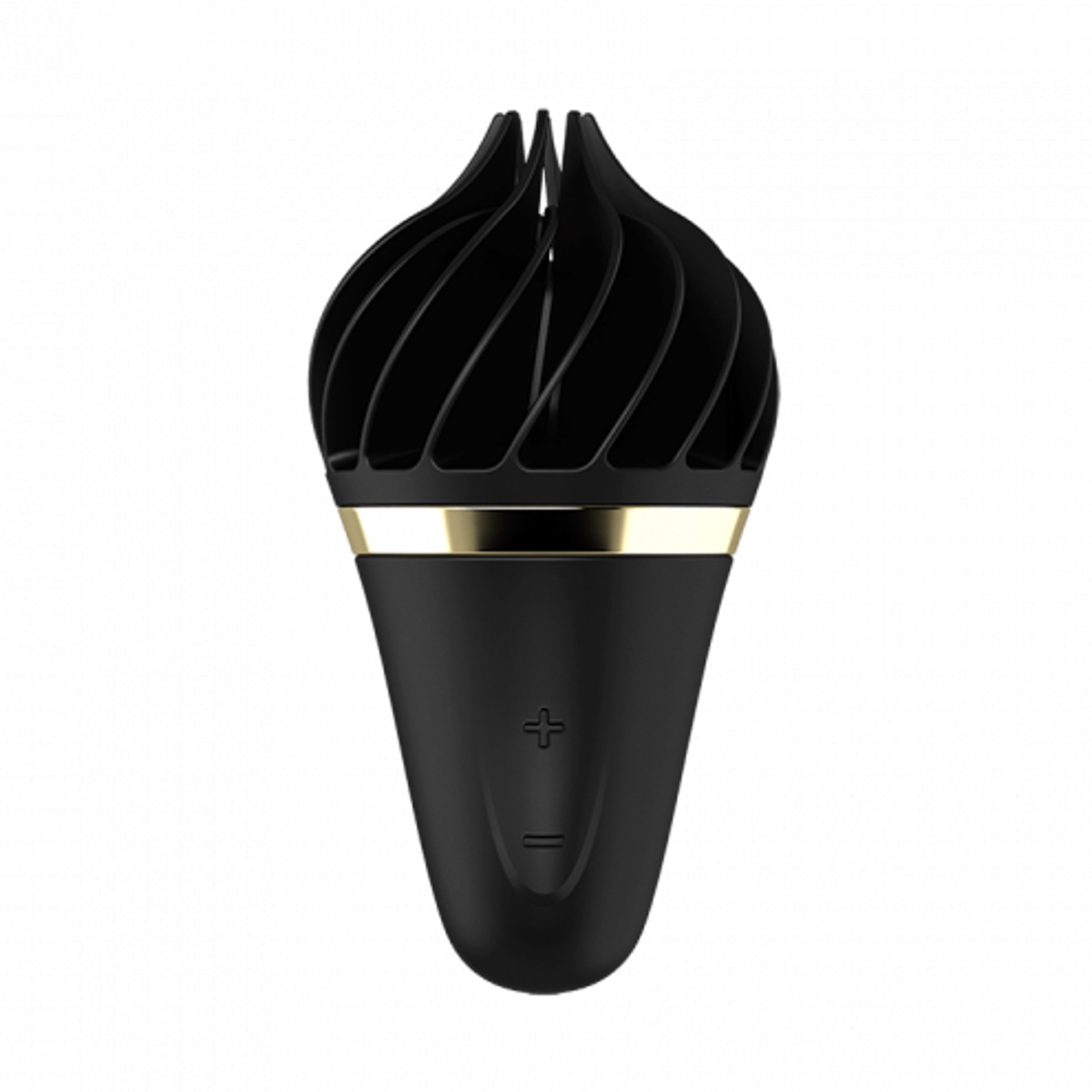 Stimulátor klitorisu SATISFYER SWEET TREAT černý-zlatý