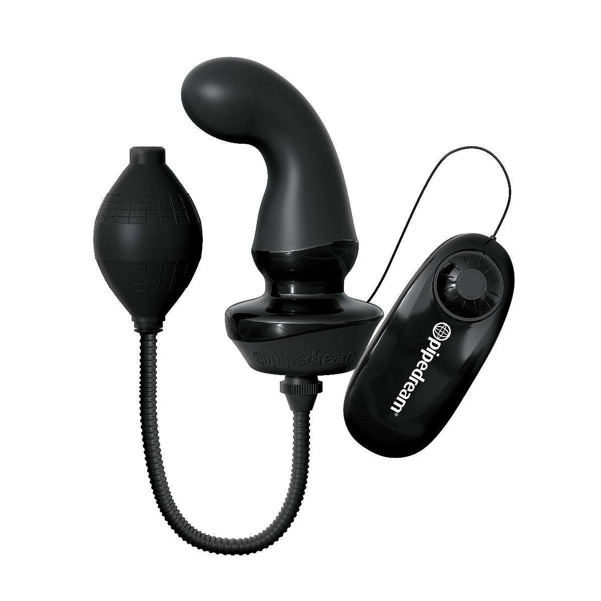 Kolík anální Pipedream Anal Fantasy Inflatable P-Spot Massager černý
