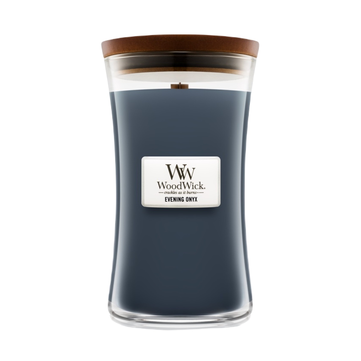 Vonná svíčka s dřevěným knotem WoodWick Evening Onyx 609,5 g