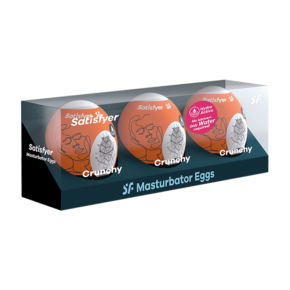Masturbátor SATISFYER CRUNCHY EGGS Set 3 ks