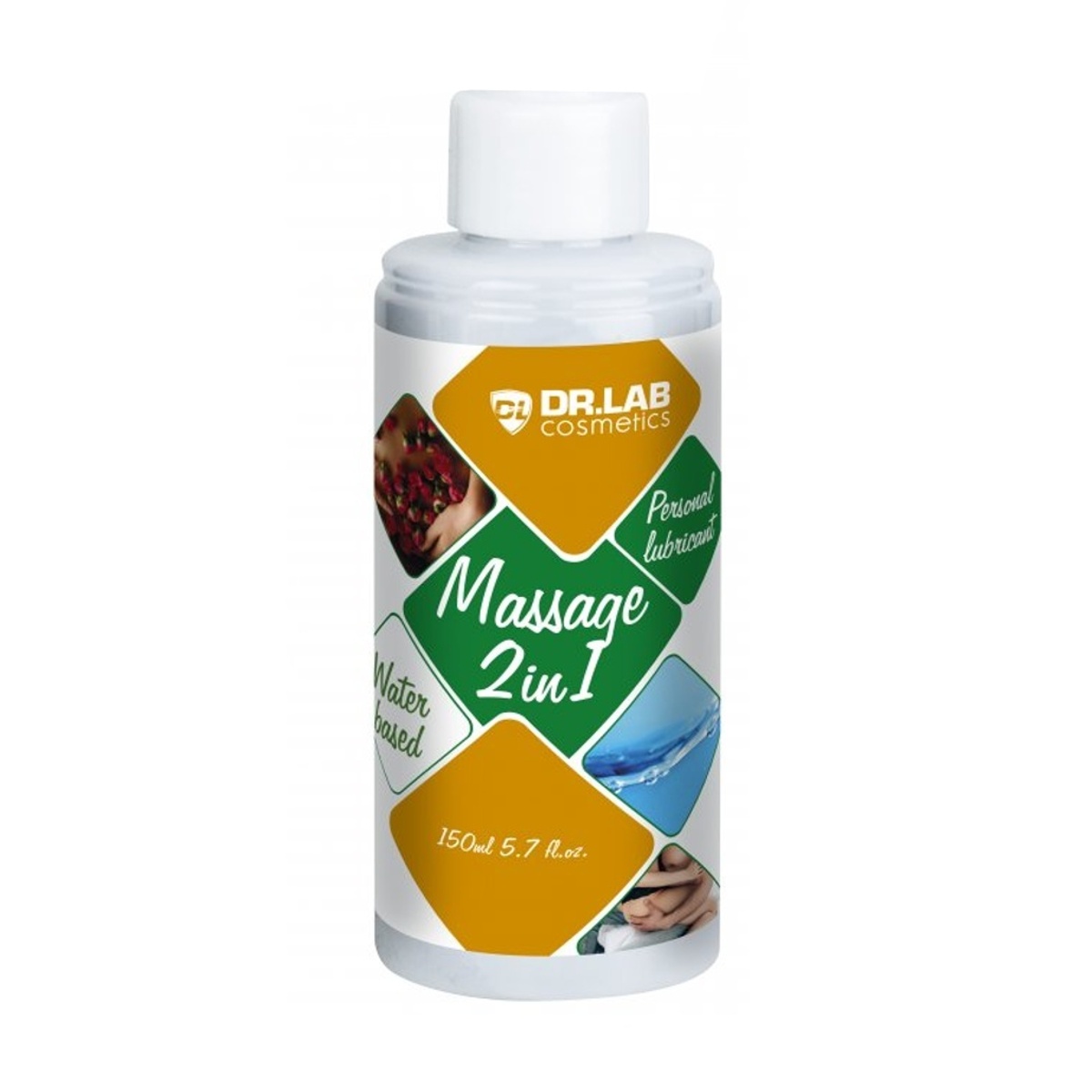 Masážní a lubrikační gel 2v1 DR.LAB Cosmetics Massage 150 ml Masážní a lubrikační gel 2v1 DR.LAB Cosmetics Massage 150 ml