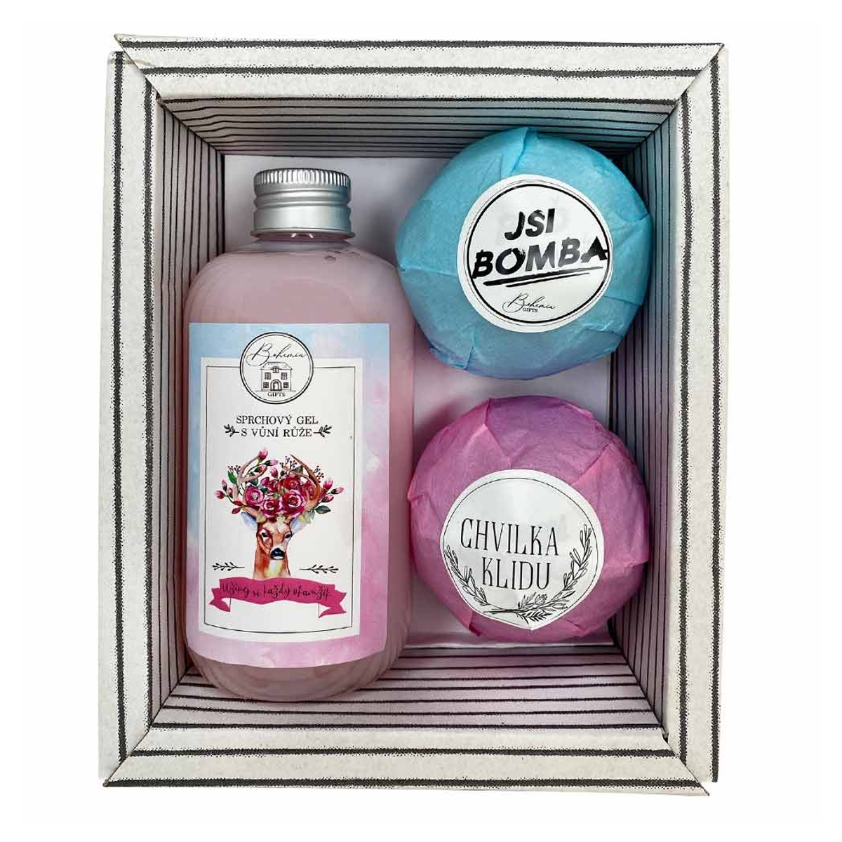 Dárkový box Bohemia GIFTS Boho Chvilka klidu