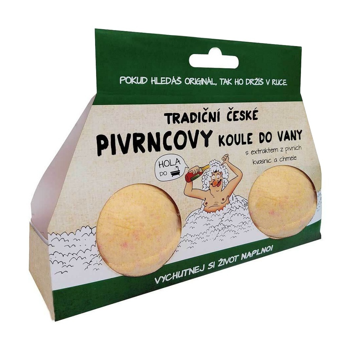 Pěnivé koule do koupele Bohemia GIFTS Pivrnec 2 x 100 g Pěnivé koule do koupele Bohemia GIFTS Pivrnec 2 x 100 g
