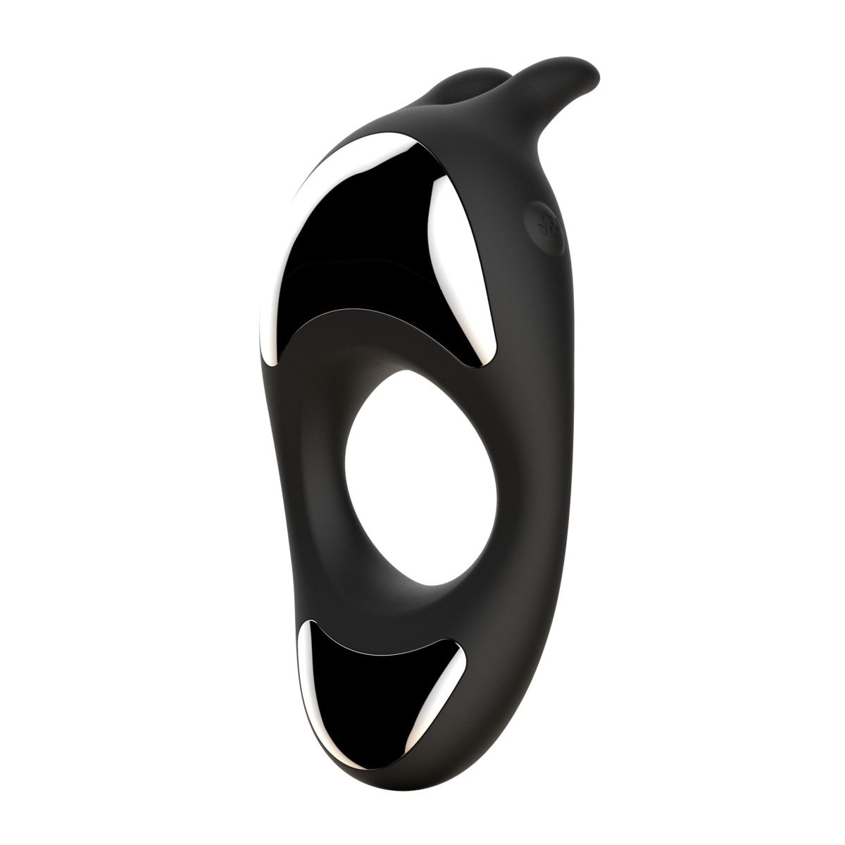 Kroužek na penis Feelztoys ZEUS DUAL VIBE černý Kroužek na penis Feelztoys ZEUS DUAL VIBE černý