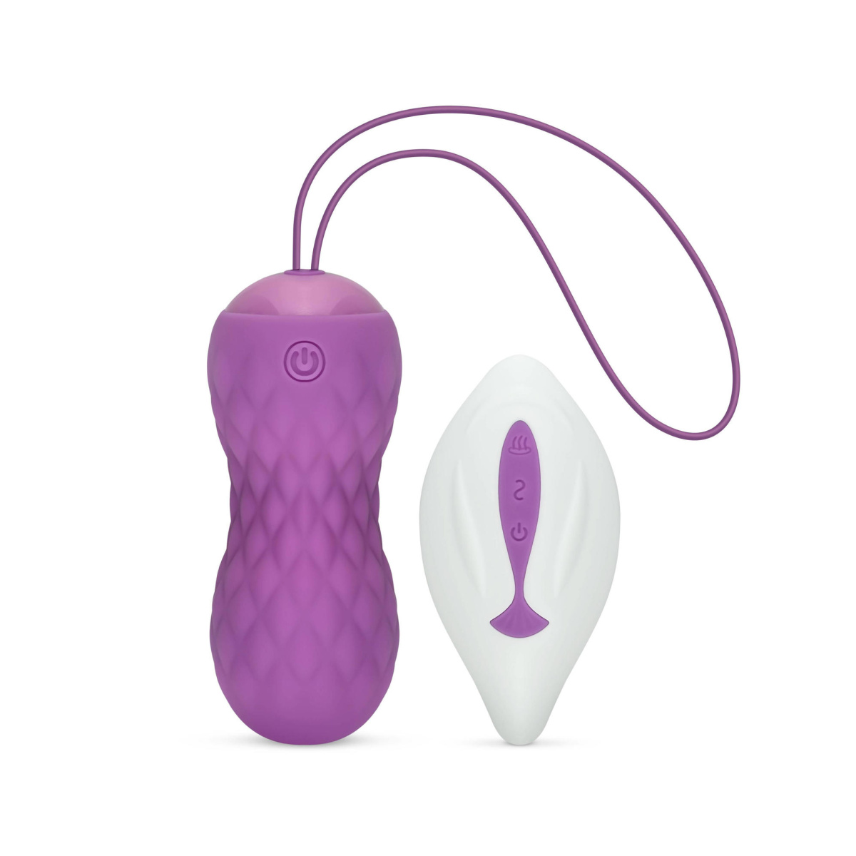 Vibrační kuličky Feelztoys Motion Love Balls TWISTY fialové