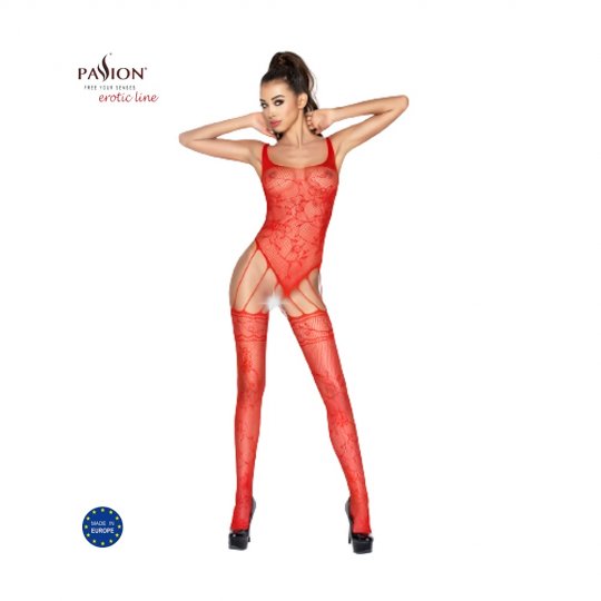 Catsuit PASSION BS034 �erven� S-L