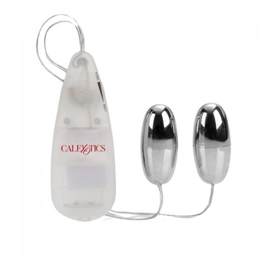 Vibra�n� vaj��ko DOUBLE POCKET EXOTICS silver