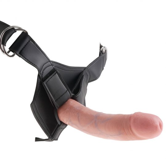 Nasazovac� penis Pipedream King Cock Strap-on Harness with 8