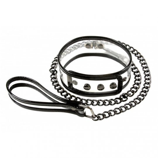 Obojek Bare Bondage Collar and 18 Inch Leash