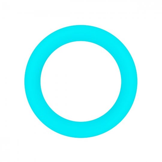 Krou�ek na penis FIREFLY HALO LARGE blue