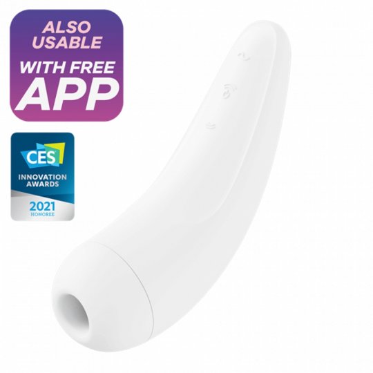Stimul�tor klitorisu SATISFYER CURVY 2+ b�l�