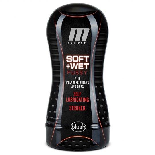 Masturb�tor Blush M FOR MEN SOFT AND WET Pussy flesh red