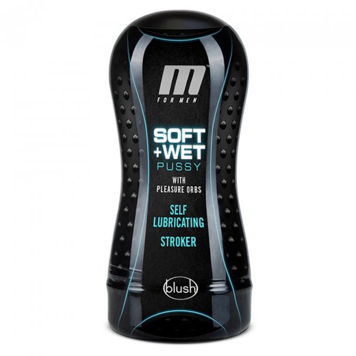 Masturb�tor Blush M FOR MEN SOFT AND WET Pussy flesh blue