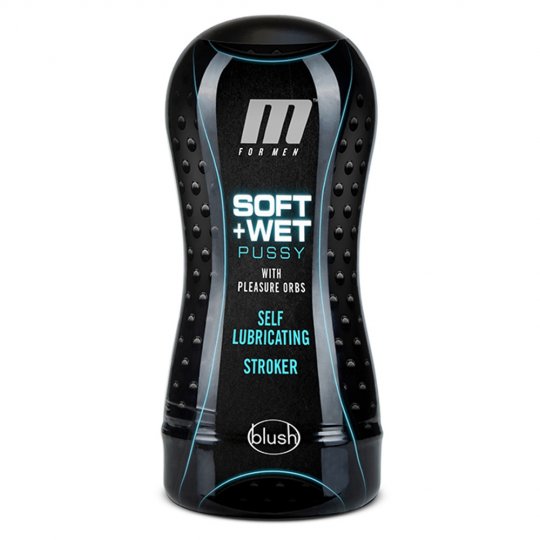 Masturb�tor Blush M FOR MEN SOFT AND WET Pussy flesh blue