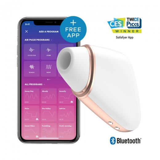 SATISFYER LOVE TRIANGLE white