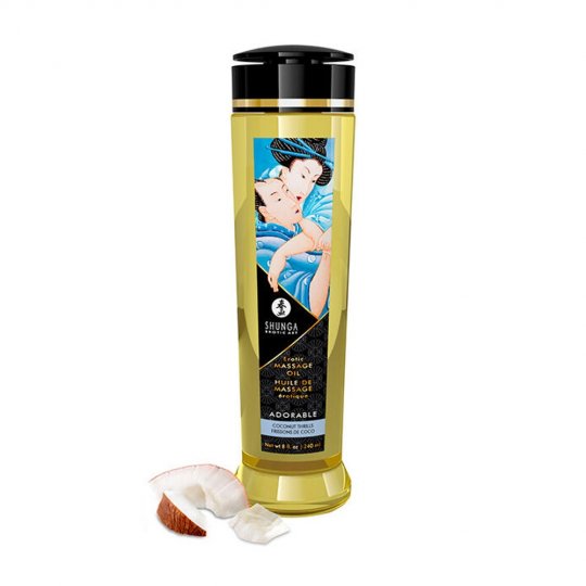 Olej mas�n� SHUNGA EROTIC MASSAGE OIL ADORABLE 240 ml