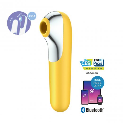 Stimul�tor klitorisu SATISFYER DUAL LOVE �lut�