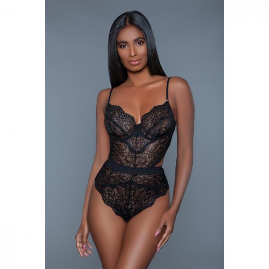 Body BE WICKED Bettany Lace Bodysuit black