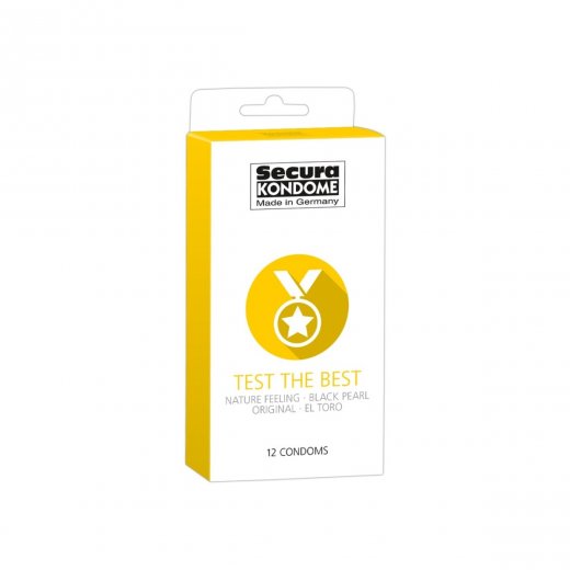 Kondom Secura TEST THE BEST 12 ks