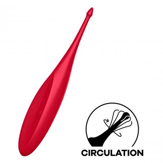 Vibr�tor SATISFYER TWIRLING FUN �erven�