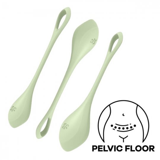 Sada vagin�ln�ch �inek SATISFYER YONI POWER 2 TRAINING zelen�