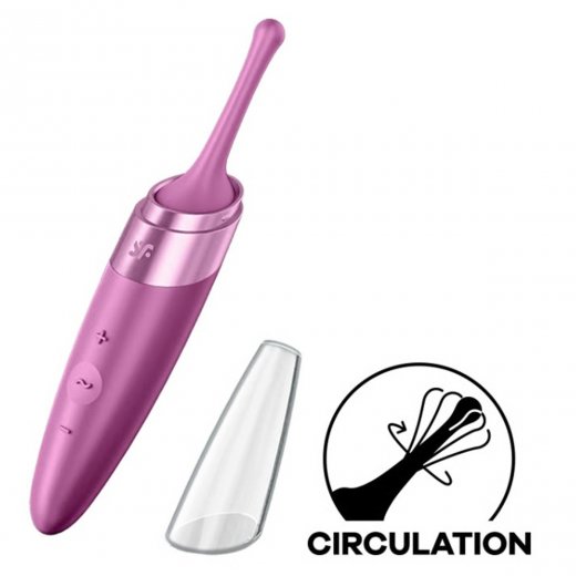 Vibr�tor SATISFYER TWIRLING DELIGHT fialov�