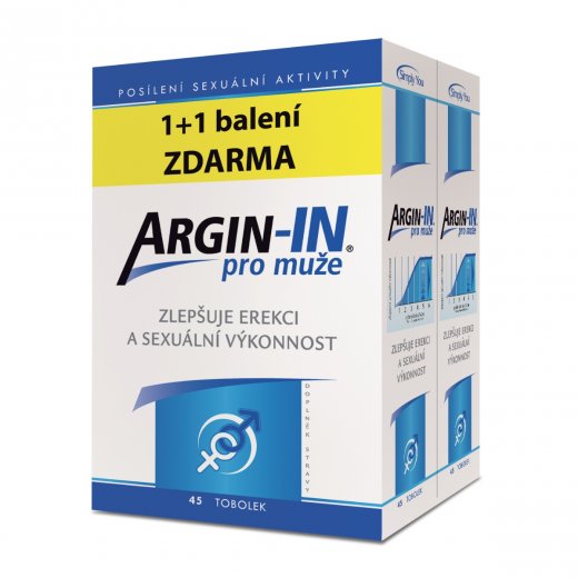 Argin-IN pro mu�e 45+45 tobolek zdarma