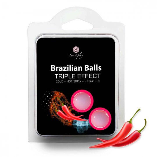 Olej mas�n� BRAZILIAN TRIPLE EFFECT 2 BALLS SET