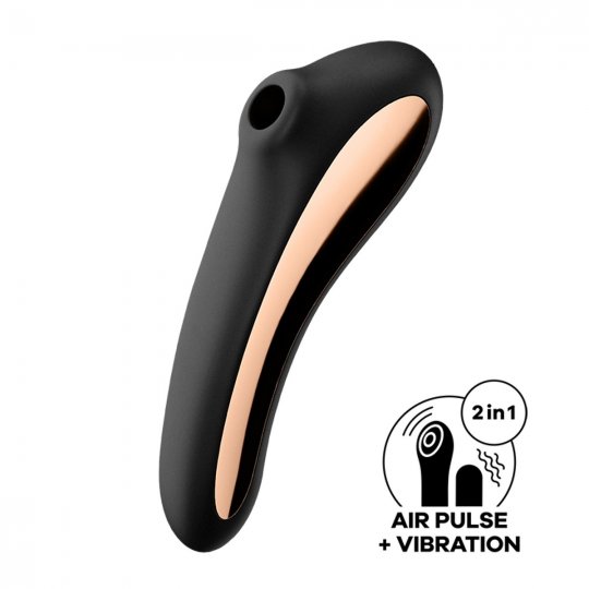 Vibr�tor SATISFYER DUAL KISS �ern�